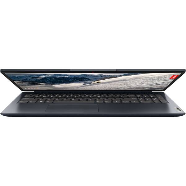 Laptop LENOVO IdeaPad 1 15AMN7, AMD Ryzen 3 7320U pana la 4.1GHz, 15.6" Full HD, 8GB, SSD 256GB, AMD Radeon 610M Graphics, Free DOS, albastru
