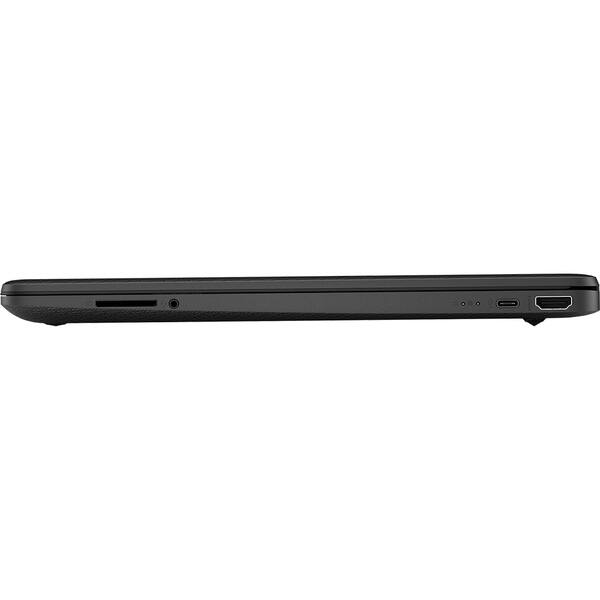 Laptop HP 15s-fq5038nq, Intel Core i3-1215U pana la 4.4GHz, 15.6" FHD, 8GB, SSD 512GB, Intel UHD Graphics, Free DOS, negru