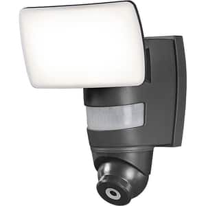 Camera supraveghere Wireless exterior LEDVANCE FLOOD Camera, Full HD 1080p, Proiector LED, gri inchis