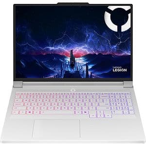 Laptop Gaming LENOVO Legion Pro 7 16IAX10H, Intel Core Ultra 9 275HX pana la 5.4GHz, 16" WQXGA, 32GB, 1TB, NVIDIA GeForce RTX 5080 16GB, Free Dos, Glacier White