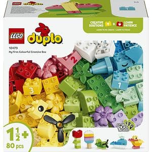 LEGO DUPLO: Classic Cutie creativa in culori 10479, 18 luni+, 80 piese