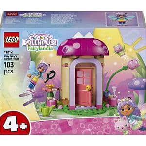 LEGO Gabby's Dollhouse: Casuta din gradina a Miau-Zanei 11212, 4 ani+, 103 piese