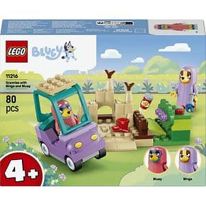 LEGO Bluey: Bingo si Blue se joaca de-a bunicutele 11216, 4 ani+, 80 piese