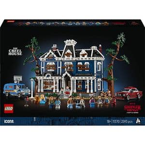 LEGO Icons: Stranger Things - Casa familiei Creel 11370, 18 ani+, 2593 piese