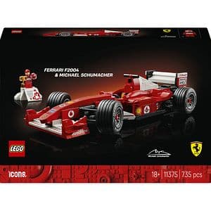 LEGO Icons: Ferrari F2004 si Michael Schumacher 11375, 18 ani+, 735 piese