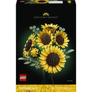 LEGO Botanicals: Buchet de florile-soarelui 11502, 18 ani+, 686 piese