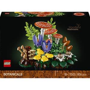 LEGO Botanicals: Ciuperci de padure 11505, 18 ani+, 806 piese