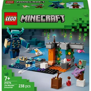 LEGO Minecraft: Intalnirea cu Temnicerul 21274, 7 ani+, 238 piese