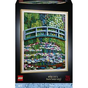 LEGO Art: Claude Monet  Pod peste lac cu nuferi 31220, 18 ani+, 3179 piese