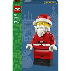 LEGO Iconic: Minifigurina Mos Craciun supradimensionata 40820, 10 ani+, 761 piese