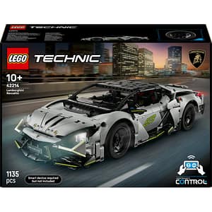 LEGO Technic: Supermasina sport Lamborghini Revuelto 42214, 10  ani+, 1135 piese