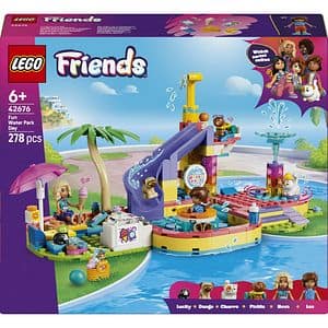 LEGO Friends: O zi distractiva in parcul acvatic 42676, 6 ani+, 278 piese