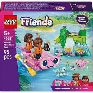 LEGO Friends: Barca-axolotl pentru aventuri 42681, ani+, 5 ani+, 95 piese