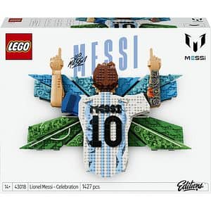 LEGO Editions: Football Lionel Messi  Sarbatorire 43018, 14 ani+, 1427 piese