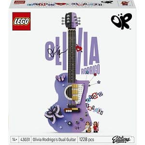 LEGO Editions: Music - Chitara bicolora a Oliviei Rodrigo 430310, 14 ani+, 1228 piese