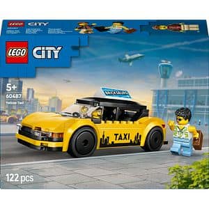 LEGO City: Taxi galben 60487, 5 ani+, 122 piese