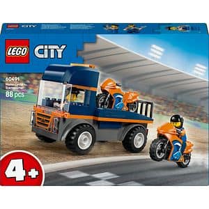LEGO City: Transportor de motociclete 60491, 4 ani+, 88 piese