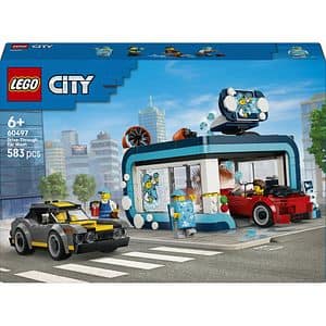 LEGO City: Spalatorie auto drive-thru 60497, 6 ani+, 583 piese