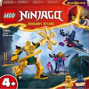 LEGO Ninjago: Robotul de lupta al lui Arin 71804, 4 ani+, 104 piese