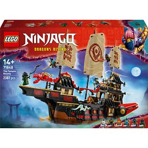 LEGO Ninjago: Nava Bounty a Templului 71848, 14 ani+, 2387 piese