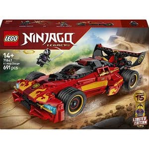 LEGO Ninjago: X-1 Ninja Charger la a 15-a aniversare 71867, 14 ani+, 691 piese