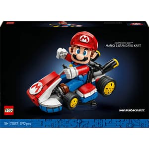 LEGO Super Mario: Mario Kart - Mario&Standard Kart 72037, 18 ani+, 1972 piese