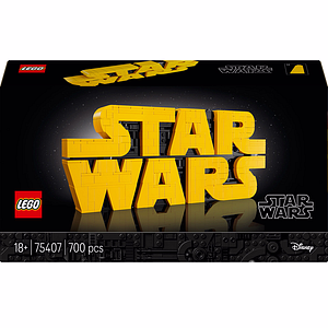 LEGO Star Wars: Logoul Star Wars din caramizi 75407, 12 ani+, 700 piese