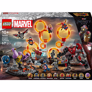 LEGO Marvel Razbunatorii: Sfarsitul jocului - Batalia finala 76323, 10 ani+, 621 piese