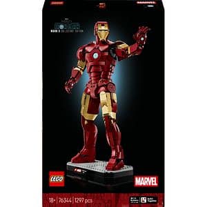 LEGO Iconic: Editia de colectie Iron Man Mark 3 76344, 18 ani+, 1297 piese