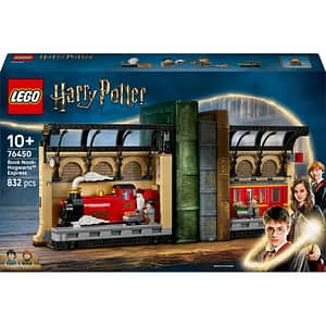 LEGO Harry Potter: Coltul cu carti - Expresul Hogwarts 76450, 8 ani+, 832 piese