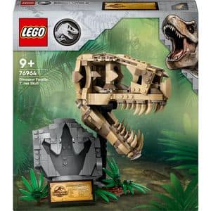 LEGO Jurassic World: Fosile de dinozaur - craniu de T-Rex 76964, 9 ani+, 577 piese