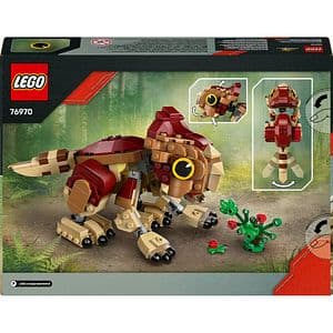 LEGO Jurassic World: Puiul de dinozaur Dolores - Aquilops 76970, 7 ani+, 339 piese