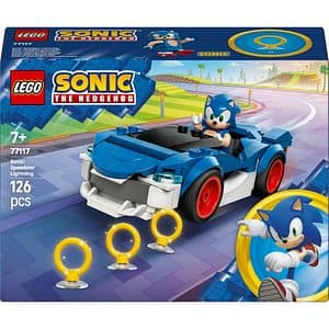 LEGO Sonic The Hedgehog: Speedster Lightning 77117, 7 ani+, 126 piese