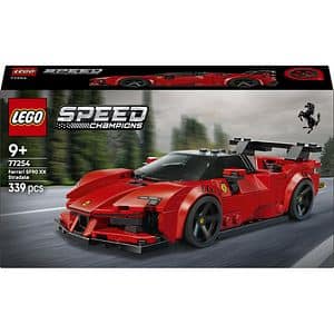 LEGO Speed Champions: Masina de sport Ferrari SF90 XX Stradale 77254, 9 ani+, 339 piese