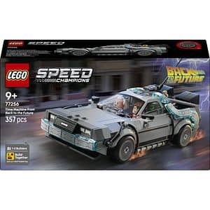LEGO Speed Champions: Masina timpului din Inapoi in viitor 77256, 9 ani+, 357 piese