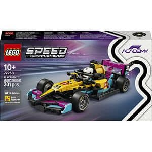 LEGO Speed Champions: Masina de curse LEGO F1 ACADEMY 77258, 10 ani+, 201 piese
