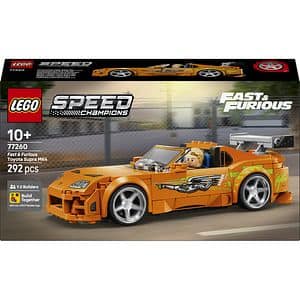 LEGO Speed Champions: Toyota Supra MK4 din Furios si iute 77260, 10 ani+, 292 piese