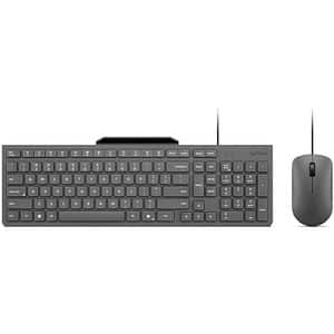 Kit Gaming tastatura si mouse LENOVO 310, USB, Layout US INT, negru