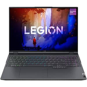 Laptop Gaming LENOVO Legion 5 Pro 16ARH7H, AMD Ryzen 9 6900HX pana la 4.9GHz, 16" WQXGA, 16GB, SSD 1TB, NVIDIA GeForce RTX 3070 Ti 8GB, Free DOS, Storm Grey