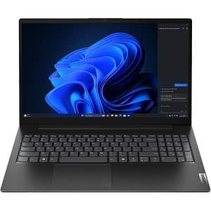 Laptop LENOVO V15 G5 IRL, Intel Core i5-13420H pana la 4.6GHz, 15.6" FHD, 16GB, SSD 512GB, Intel UHD Graphics, Windows 11 Pro, negru