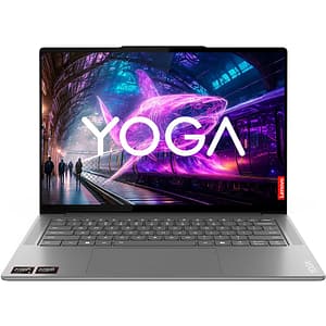 Laptop LENOVO Yoga Pro 7 14ASP9, AMD Ryzen AI 9 365 pana la 5.0GHz, 14.5" 2.8K, 32GB, 1TB, AMD Radeon 880M, Free DOS, Luna Grey