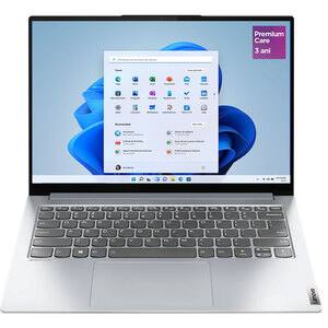 Laptop LENOVO Yoga Slim 7 Pro 14IHU5 O, Intel Core i5-11320H pana la 4.5GHz, 14" 2.8K, 16GB, SSD 512GB, Intel Iris Xe Graphics, Windows 11 Home, argintiu