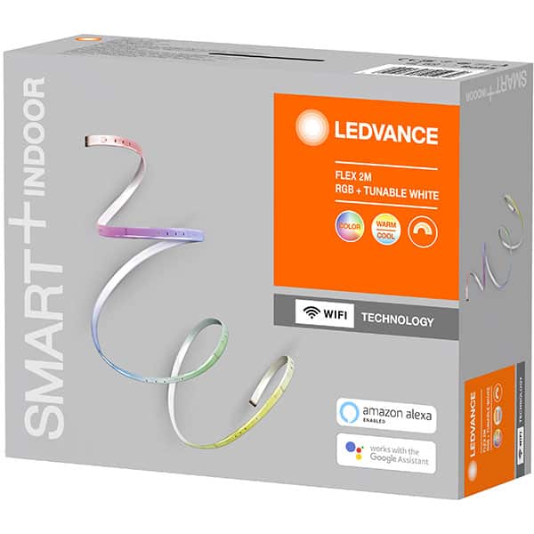 Banda LED Smart LEDVANCE FLEX RGBTW 2M, Wi-Fi, RGB, 8.5W, 550lm, 2m