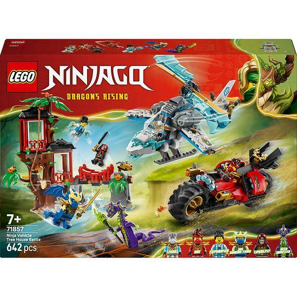 LEGO Ninjago: Lupta la casa din copac cu vehicule ninja 71857, 7