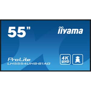 Display profesional IIYAMA ProLite LH5554UHS-B1AG, 55", 4K UHD, 60Hz, negru
