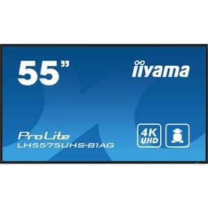 Display profesional IIYAMA ProLite LH5575UHS-B1AG, 55", 4K UHD, 60Hz, Boxe, negru