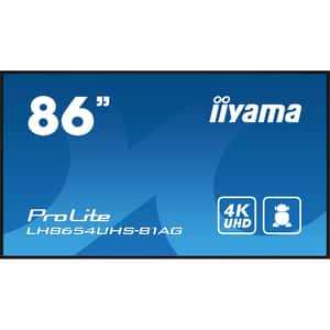 Display profesional IIYAMA ProLite LH8654UHS-B1AG, 86", 4K UHD, 60Hz, negru