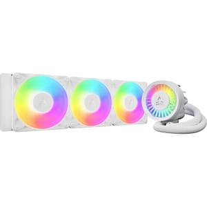 Cooler procesor cu racire lichida ARCTIC COOLING Liquid Freezer III Pro 360 A-RGB White, 3x120mm, ACFRE00188A