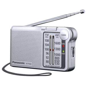 Radio portabil PANASONIC RF-P150DEG-S, FM/AM, negru
