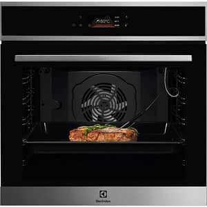 Cuptor incorporabil ELECTROLUX LOE8P39X, Electric, Autocuratare pirolitica, 72 l, Clasa A+, inox-negru